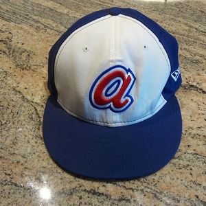 Official MLB Baseball Cap 7-1/8 Atlanta Size 7-1/8
